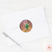 Vrouw Archer Illustration Sticker (Envelop)