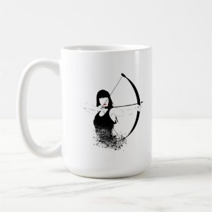Vrouw Archer Koffiemok