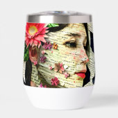 vrouw Art Collage (Voorkant)