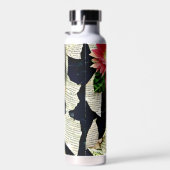 vrouw Art Collage Waterfles (Rechts)