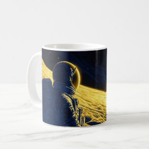 Vrouw Astronaut Koffiemok