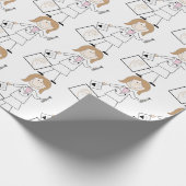 Vrouw Audioloog Cadeaupapier (Hoek)