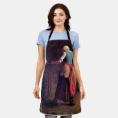 Vrouw Baking Bread, Jean-Francois Millet Schort (Gedragen)