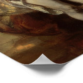 Vrouw Bathing in een Stream, 1654 Poster (Hoek)