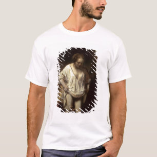 Vrouw Bathing in een Stream, 1654 T-shirt