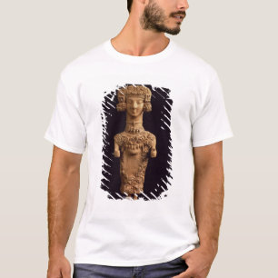 Vrouw beeldje op een rand, Puig des Molins necr T-shirt