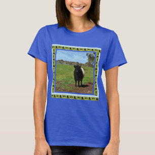 Vrouw Belted Galloway Koe T-shirt