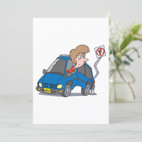 Vrouw bij een ongeval