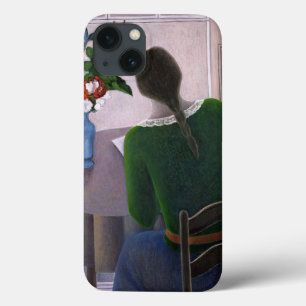 Vrouw bij raam 1998 iPhone 13 hoesje