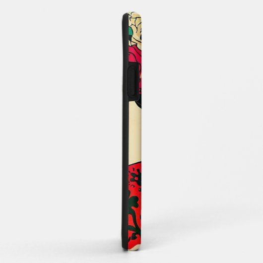 Vrouw bloem Case-Mate iPhone case (Achterkant/rechts)