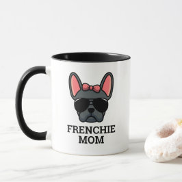 Vrouw Blue French Bulldog Frenchie Dog mama Mok
