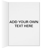 Vrouw Blue Pet Eyelashes Kaart (Binnen (Rechts))