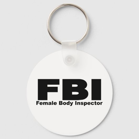 Vrouw Body Inspecteur Sleutelhanger (Voorkant)