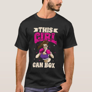 Vrouw Boksen Vrouwen Boksen Vrouw Bokser Vrouwen T-shirt