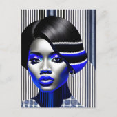 Vrouw Briefkaart (Voorkant)