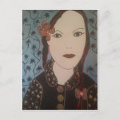 Vrouw Briefkaart (Voorkant)