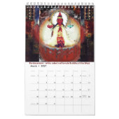Vrouw Buddhas Agenda Kalender (Mar 2027)