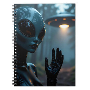 Vrouw buitenaardse wezens en UFO’s Notitieboek