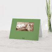 VROUW Butt HAPPY 50 VERJAARDAG KAART GRAPPIG (Achterkant)