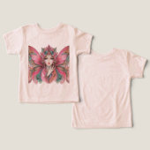 Vrouw Butterfly (Ontwerp Voorkant & Achterkant)