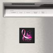 Vrouw Butterfly Support Squad Breast Cancer Warrio Magneet (Insitu (Vaatwasser))