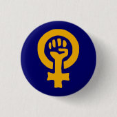 Vrouw Button (Voorkant)