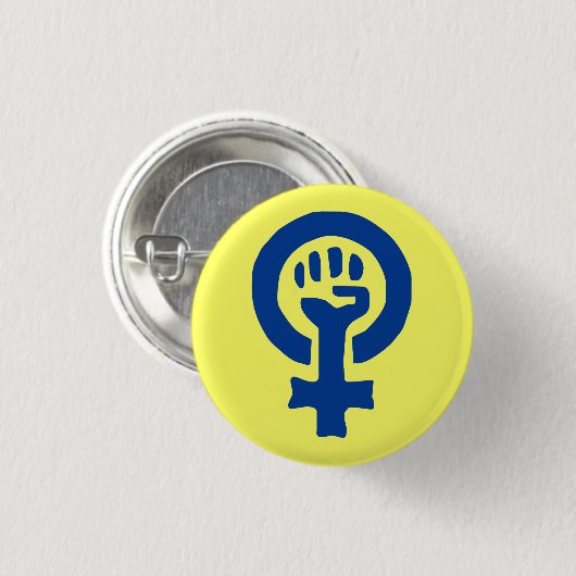 Vrouw Button (Voorkant /achterkant)