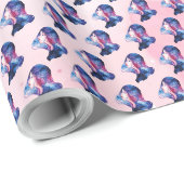 Vrouw Cadeaupapier (Rol Hoek)