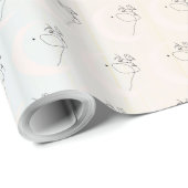 Vrouw Cadeaupapier (Rol Hoek)