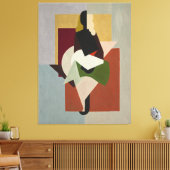 Vrouw Canvas Afdruk (Insitu (Woonkamer))