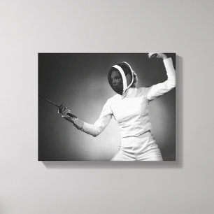 Vrouw Canvas Afdruk