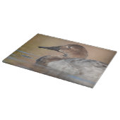 Vrouw Canvasback duck Profile Snijplank (Hoek)