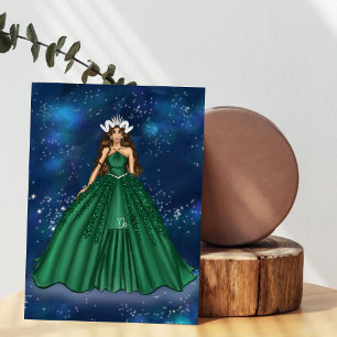 Vrouw Capricorn Goddess   Selderende kunst Poster