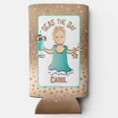 Vrouw Cartoon Grappig Gezegde Schattige Fun Cruise (Achterkant)