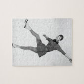 Vrouw Cijfer Schatting Legpuzzel (Horizontaal)