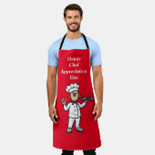 Vrouw Cook Chef Appreciation Day Schort (Gedragen)
