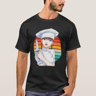 Vrouw Cook Culkeuken Keuken Kaas Kookgou T-shirt