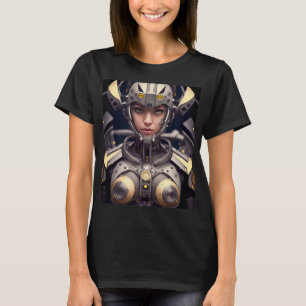 Vrouw Cyborg Warrior T-shirt