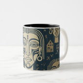 Vrouw Dag Afrika Koffie Mok (Voorkant rechts)