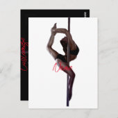 Vrouw Dancer Thunder_Cove Briefkaart (Voorkant / Achterkant)