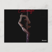 Vrouw Dancer Thunder_Cove Briefkaart (Achterkant)