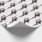 Vrouw Dancer Thunder_Cove Cadeaupapier (Hoek)