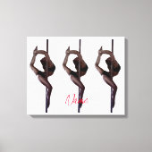 Vrouw Dancer Thunder_Cove Canvas Afdruk (Voorkant)