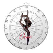 Vrouw Dancer Thunder_Cove Dartbord (Voorkant)