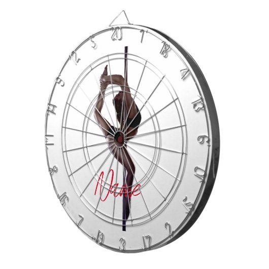 Vrouw Dancer Thunder_Cove Dartbord (Voorkant Rechts)