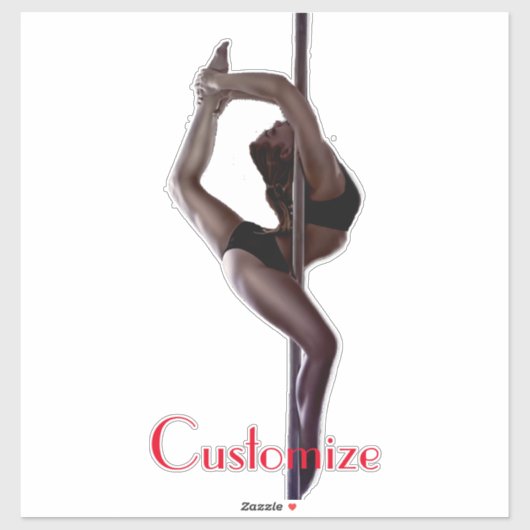 Vrouw Dancer Thunder_Cove Sticker (Vel)