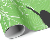 Vrouw Dancing Wrapping Papier (Rol Hoek)