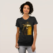 Vrouw die Cello speelt T-shirt (Voorkant volledig)