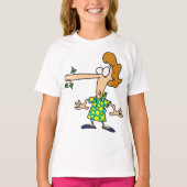 Vrouw die het leven heeft verkocht t-shirt (Voorkant)