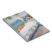 Vrouw die op een bank ligt, 1913 (m/c op papier) notitieboek (Rechterzijde)